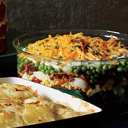 Make-ahead layered salad