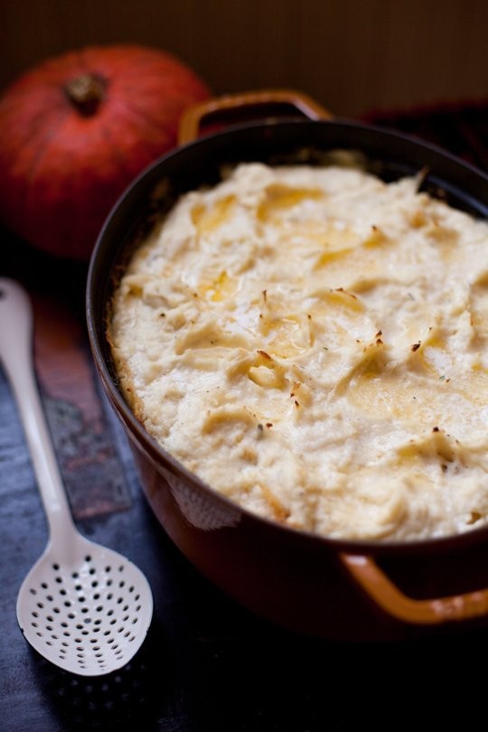 Make-ahead mashed potato casserole