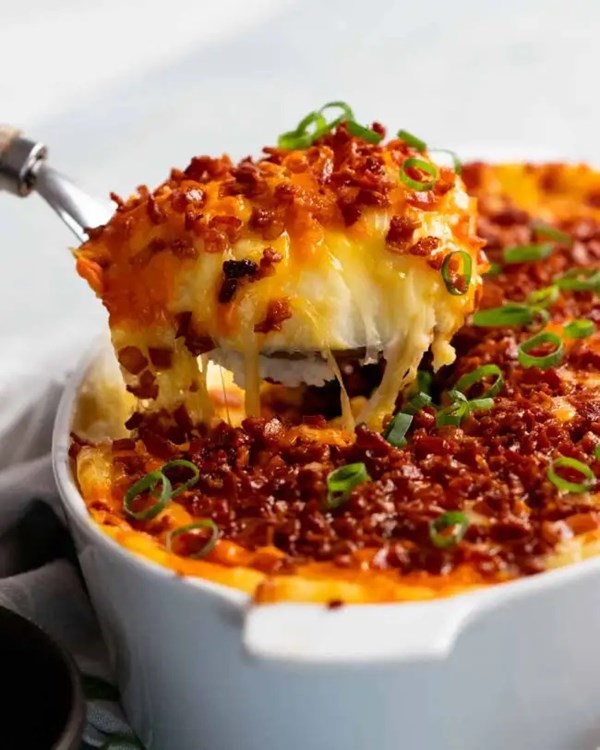 Make-ahead mashed potato casserole