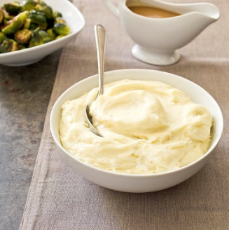 Make-ahead mashed potatoes