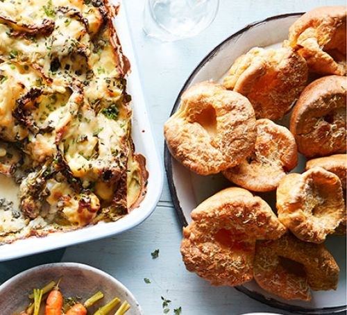 Make-ahead Parmesan Yorkshires