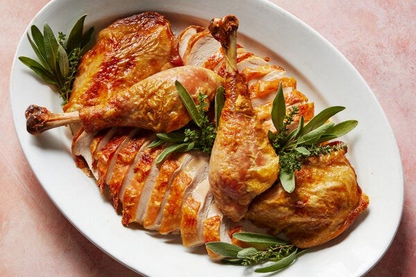 Make-ahead roast turkey