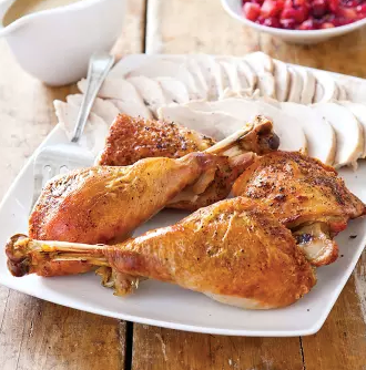 Make-ahead roast turkey and gravy