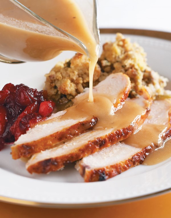 Make-ahead turkey gravy