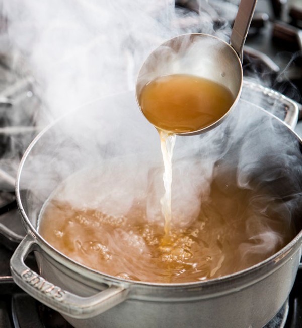 Make-ahead turkey stock