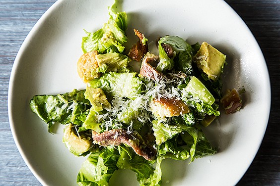 Make your own avocado Caesar