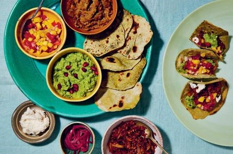 Make your own tortilla feast
