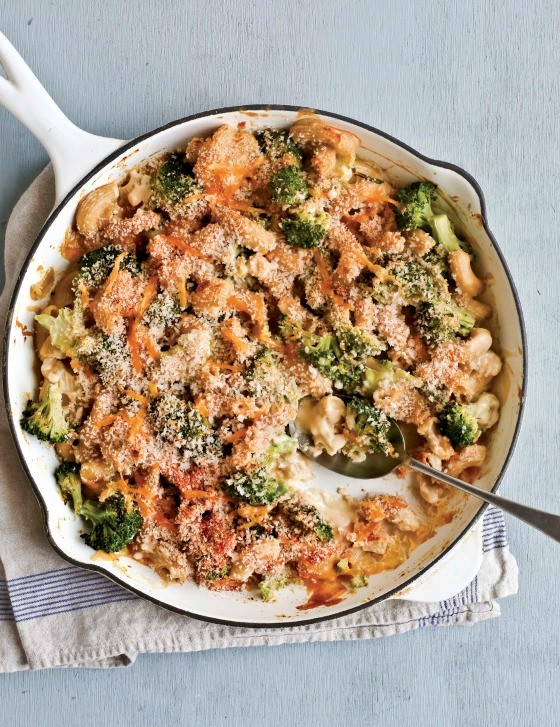 Makeover broccoli mac and cheese