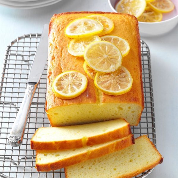 Makeover lemon pound cake