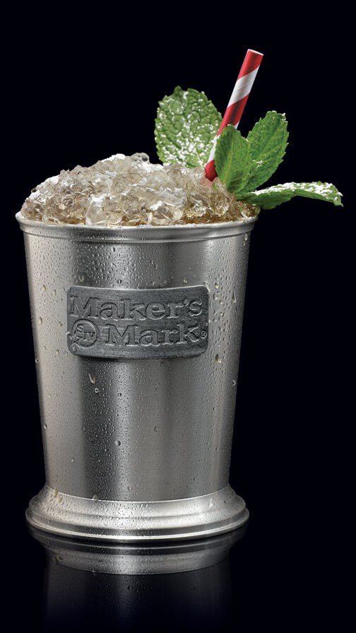 Maker's Mark mint julep