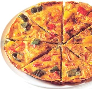 Making a frittata