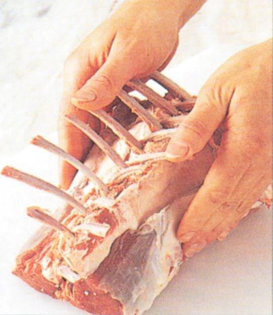 Making a lamb guard of honour