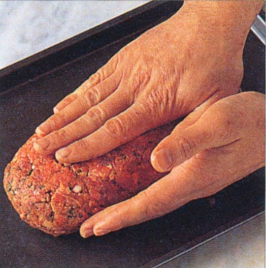 Making a meatloaf