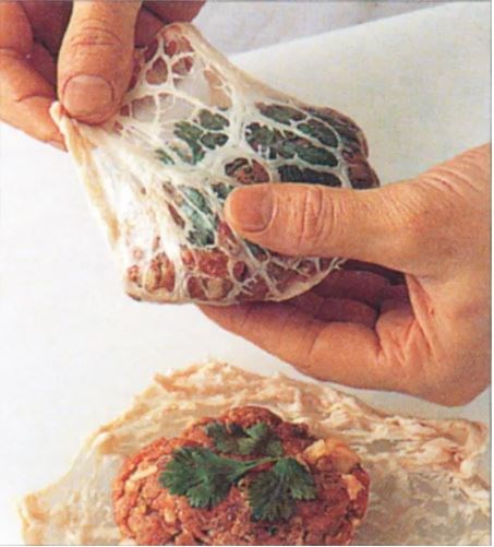 Making crepinettes