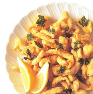 Making fish goujons
