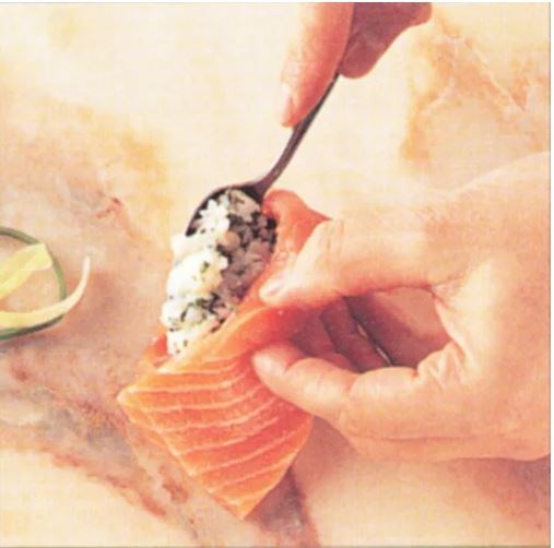 Making fish pillows