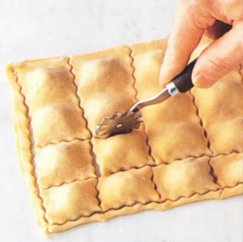 Making ravioli