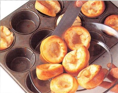 Making Yorkshire puddings
