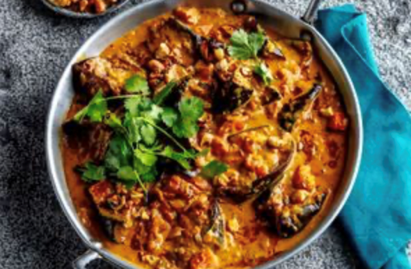 Malay eggplant curry
