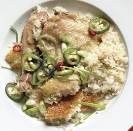Malaysian chicken and rice