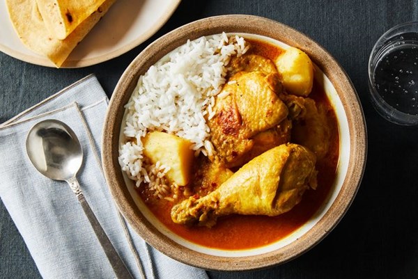  Malaysian chicken curry 