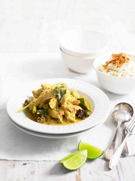 Malaysian chicken curry