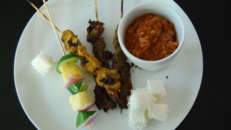 Malaysian chicken satay