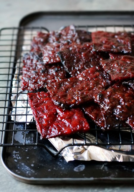 Malaysian pork ‘jerky’ (Bak kwa / long yok)