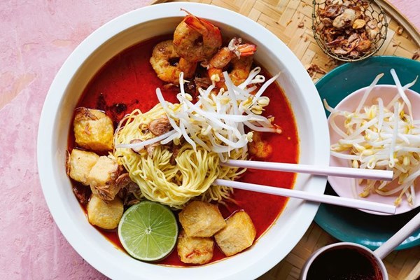 Malaysian prawn laksa