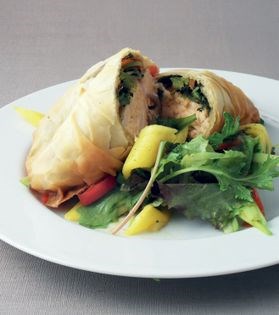Malaysian salmon parcels