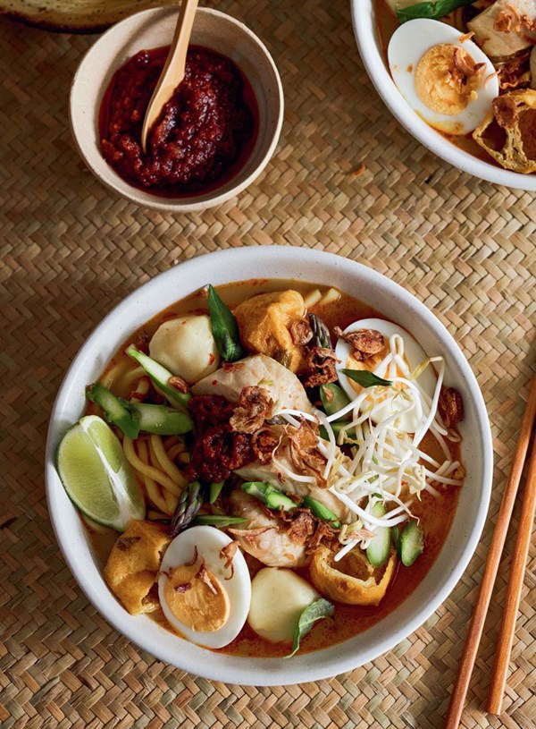 Malaysian seafood laksa