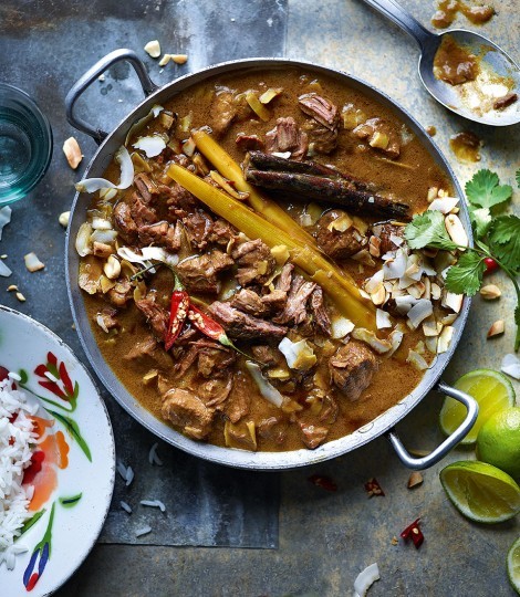 Malaysian slow-cooked beef curry