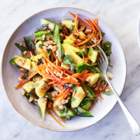 Malaysian-style rojak pineapple salad