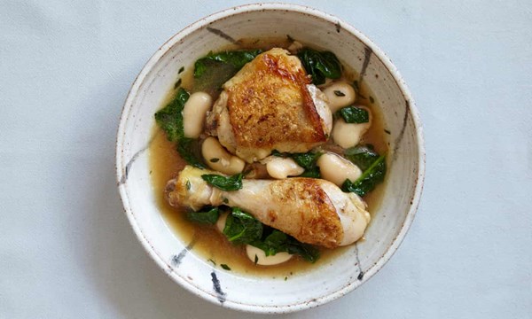 Malfatti with mushrooms and sage