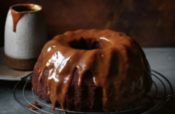 Malt chocolate cake