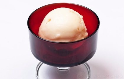 Malt ice cream