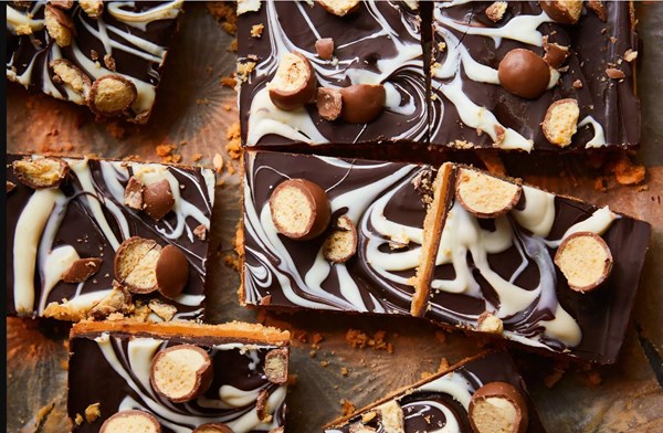 Malted millionaire's slices