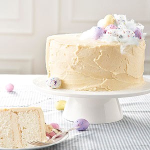 Malted vanilla cake