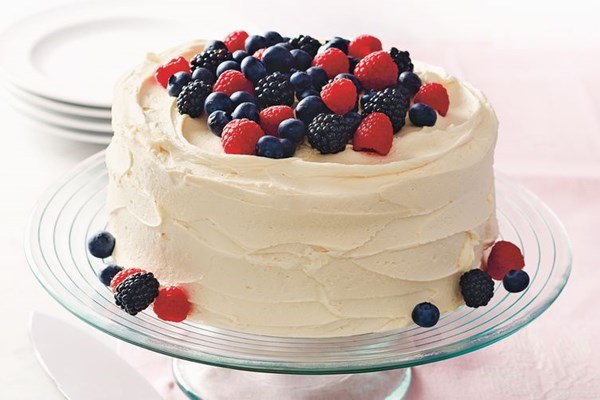 Malted vanilla frosting
