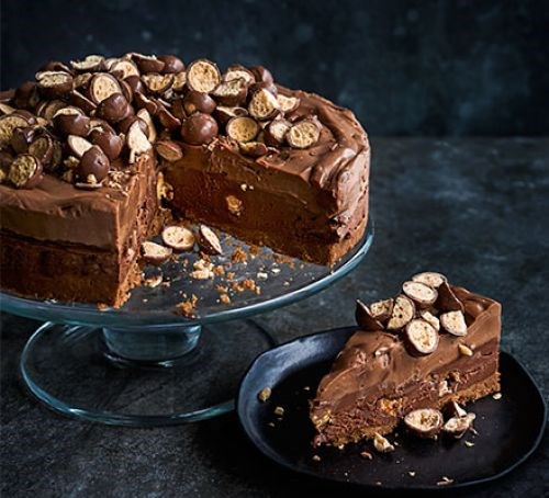 Maltesers cheesecake