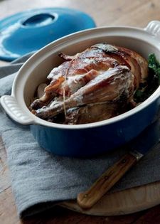 Maman's pot-roasted pheasant (Faisan façon maman)