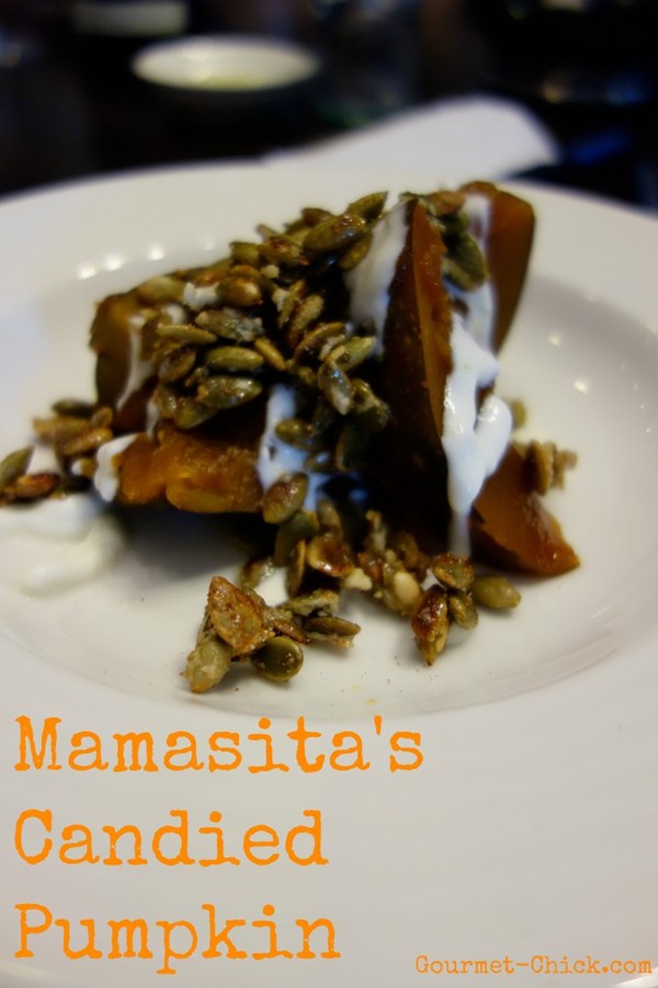Mamasita's candied pumpkin