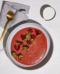 Mamey gazpacho