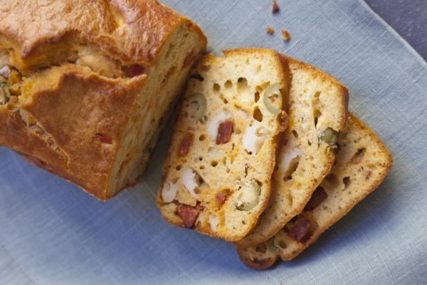 Manchego, chorizo, and paprika bread