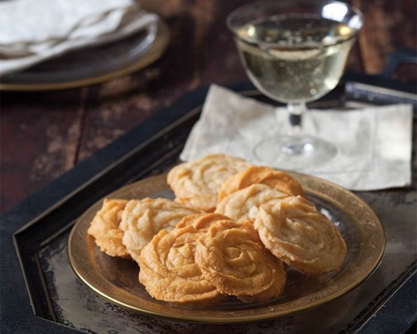 Manchego fennel cheese straws