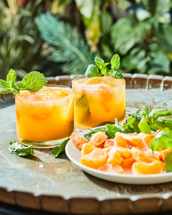Mandarin lime spritz