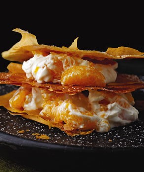 Mandarin orange Napoleons