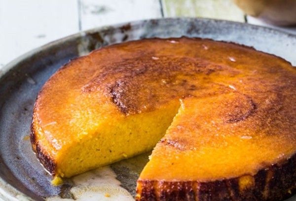 Mandarin syrup cake