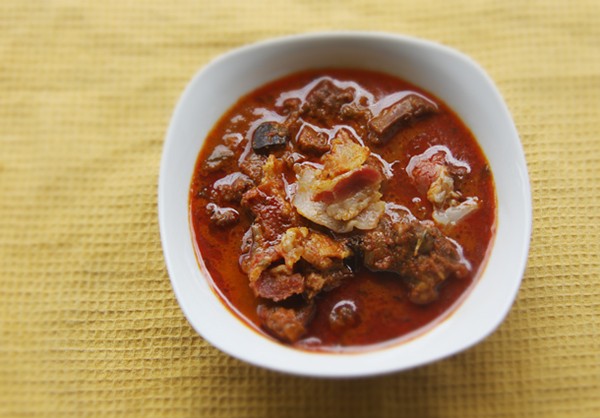 Mangalorean beef and bacon gravy