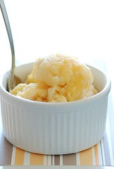 Mango & coconut sorbet